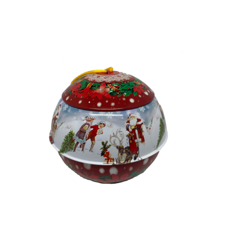 Boule de Noël garnie de Duchesses