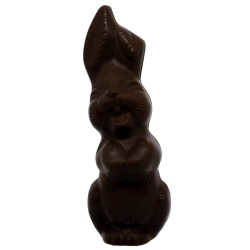 Lapin rieur au chocolat noir