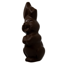 Lapin rieur au chocolat noir