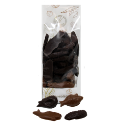 Friture au chocolat au lait et noir