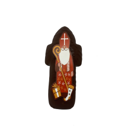 St Nicolas enrobé de chocolat noir
